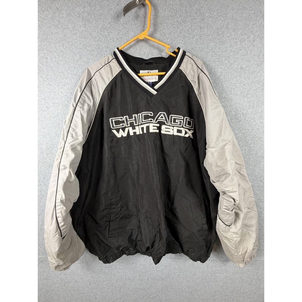 Chicago White Sox Jacket Mens 2XL MLB Baseball Pullover‎ Genuine Merchandise